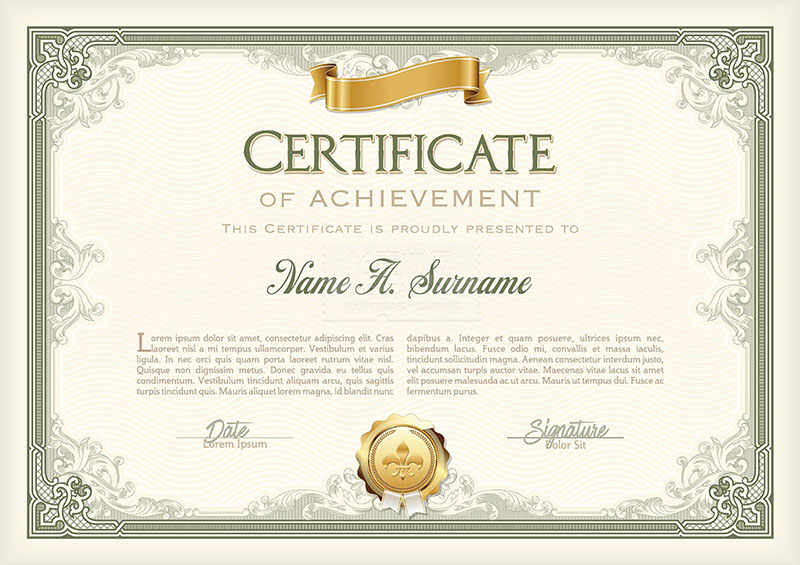 荣誉资质标题六